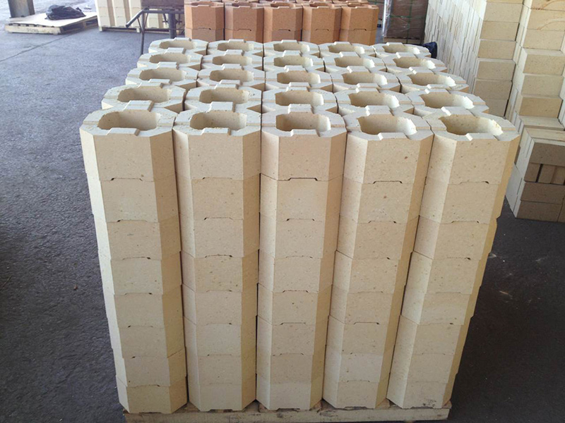 High aluminum octagonal brick
