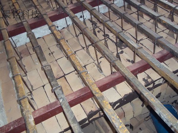 Ceiling brick construction