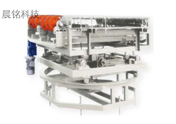 0225.90度帶升降轉(zhuǎn)彎輥臺90Curve machine